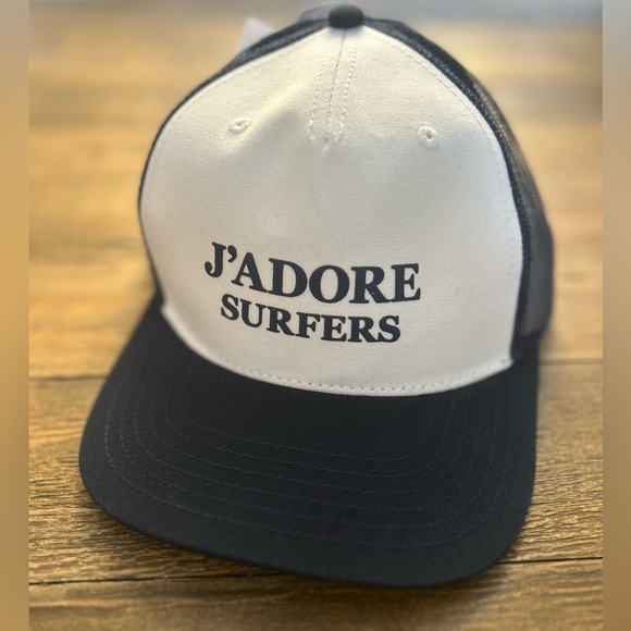 PACSUN J'adore Surfers Trucker Hat in Dark
Navy and White  adjustable strap NWT - Picture 7 of 8